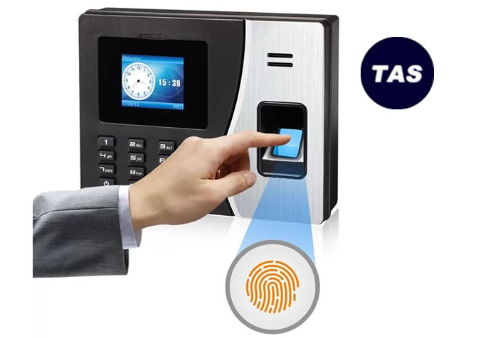 TAS20 Fingerprint Clocking in Machines